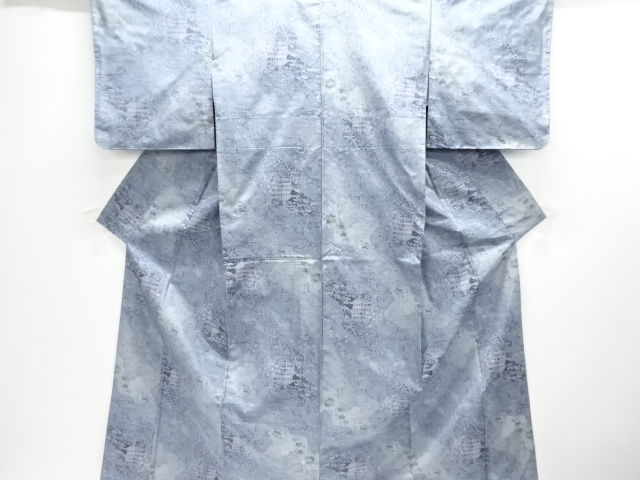 JAPANESE KIMONO / OSHIMA TSUMUGI / WOVEN MICHINAGADORI